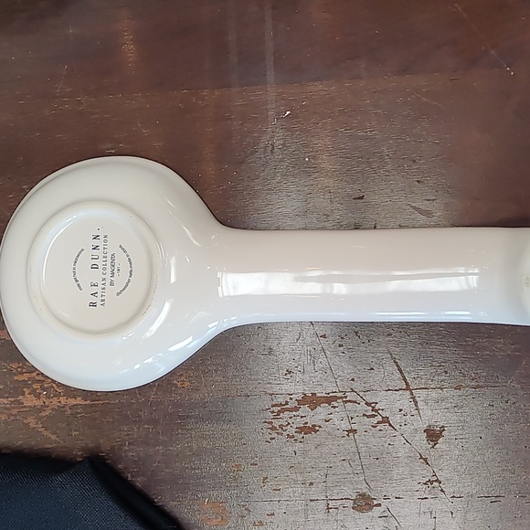 Rae Dunn Artesian Collection "Noel" Spoon Rest - Picture 2 of 4